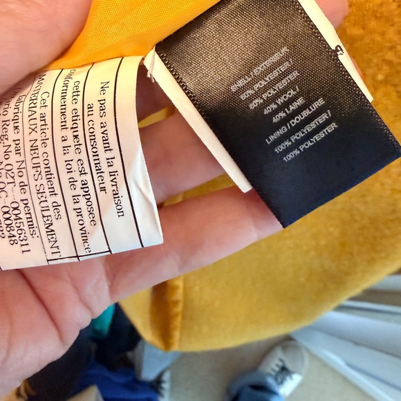 Sam Edelman Mustard Trench Coat - Picture 5 of 5